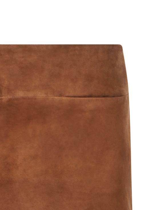 26SS 돈답 숏 스커트 G625 PL0586DXXX016 Hazelnut - DONDUP