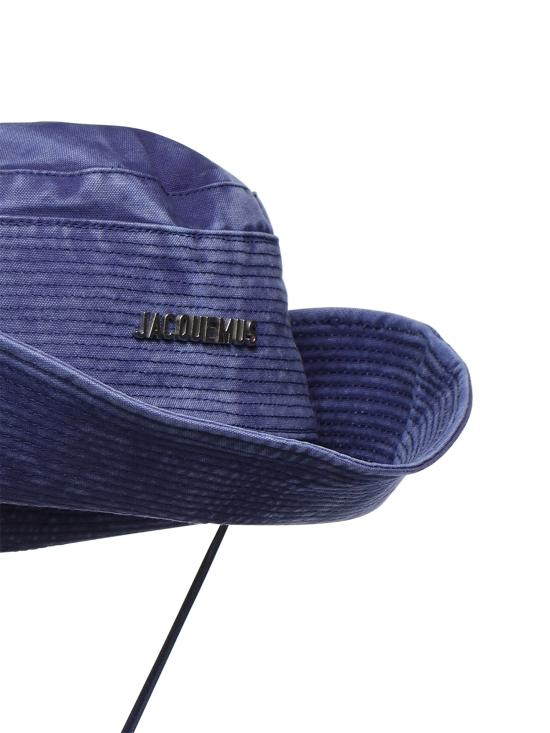 26SS 자크뮈스 버킷햇 ACU00721AD00061 330 Blue - JACQUEMUS