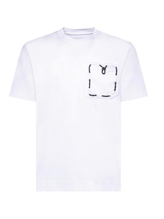 26SS 펜디 반팔 티셔츠 FY0936 AYXYF0QA0 White