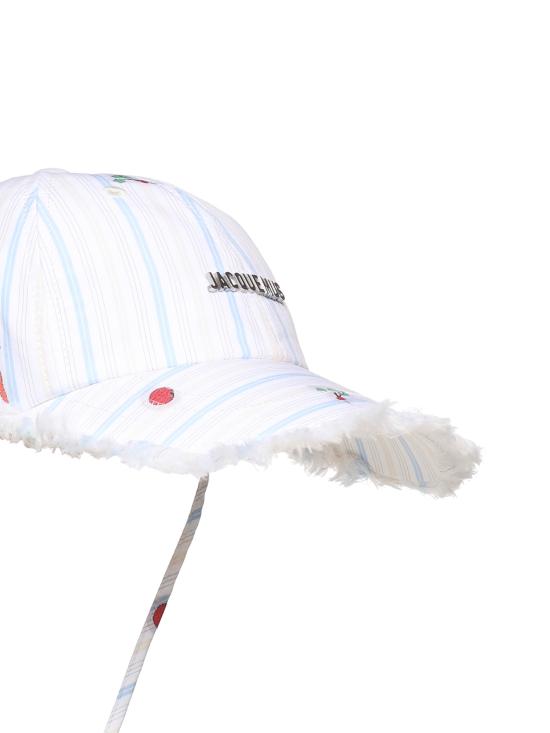 26SS 자크뮈스 볼캡 ACU00452AW00748 1MF JACQUARD CLASSIC STRRIPES - JACQUEMUS