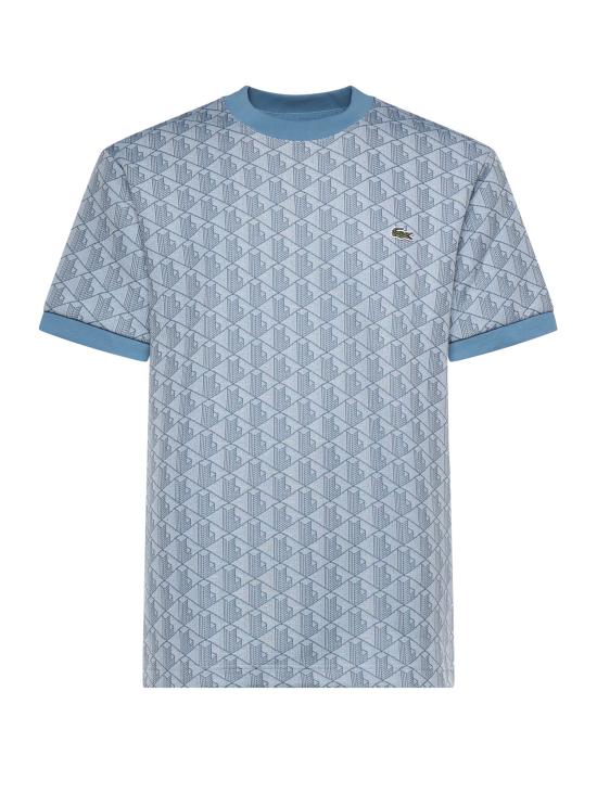 26SS 라코스테 반팔 티셔츠 TH1197 1QI Blue