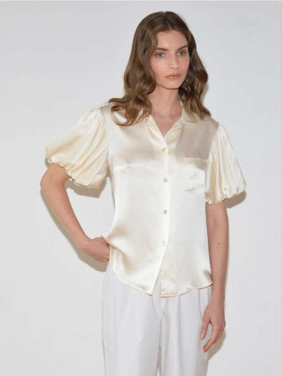  하이 블라우스 팔로마  아이보리 - HAI