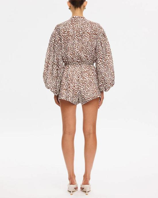  키바리 점프수트 솔라라 플레이수트 브라운 - KIVARI