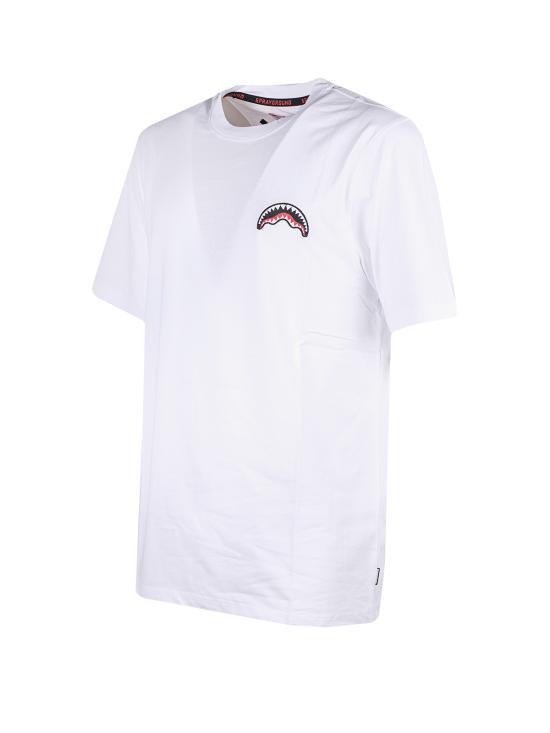  스프레이그라운드 반팔 티셔츠 SP221WHT white BIANCO - SPRAYGROUND