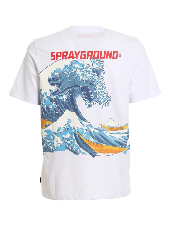  스프레이그라운드 반팔 티셔츠 SP157WHT white BIANCO - SPRAYGROUND