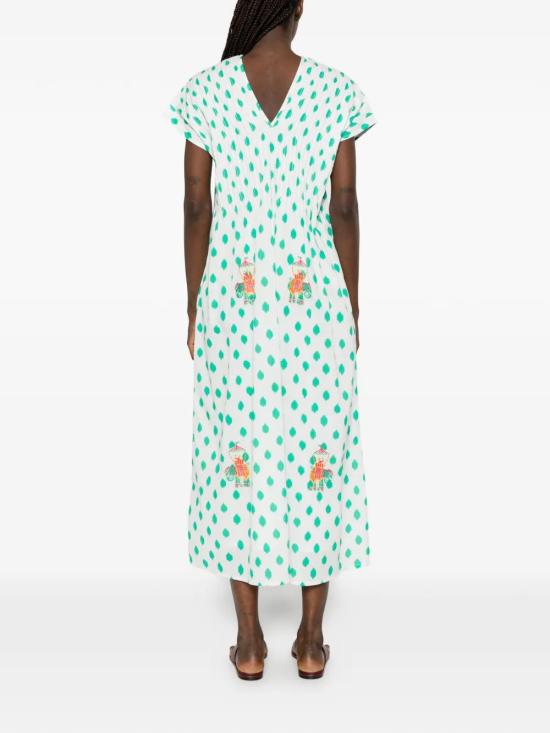 26SS NIMO 미디 원피스 SEACALEEMERALDDOTSELEPHANT White - OTHER BRANDS