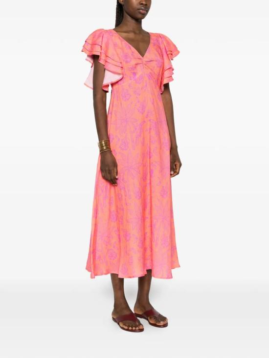 26SS NIMO 롱 원피스 BELLADONNACOLOMBIA Orange - OTHER BRANDS