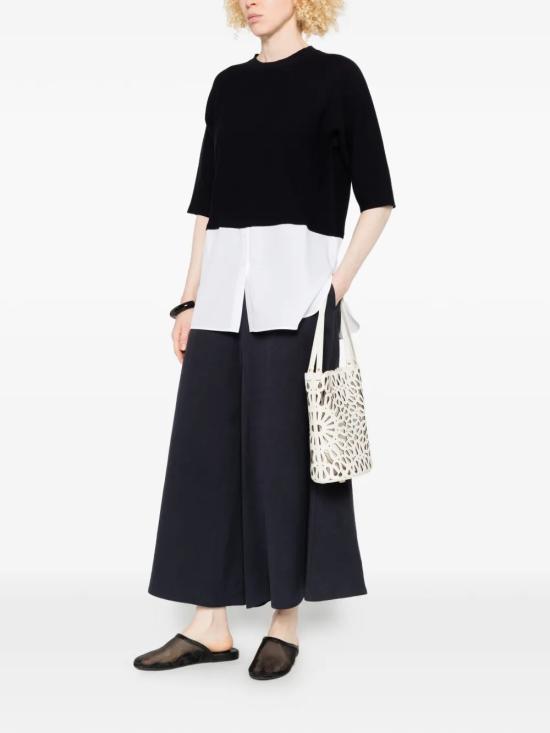 26SS 파비아나 필리피 반팔 티셔츠 MAD276F453 M1955146 Blue - FABIANA FILIPPI