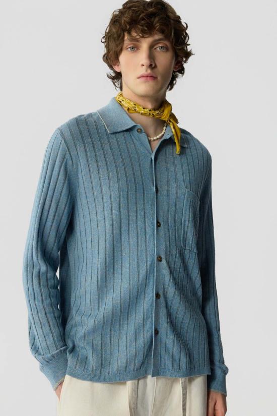  게스트 인 레지던스 가디건 버튼업 린넨 혼방