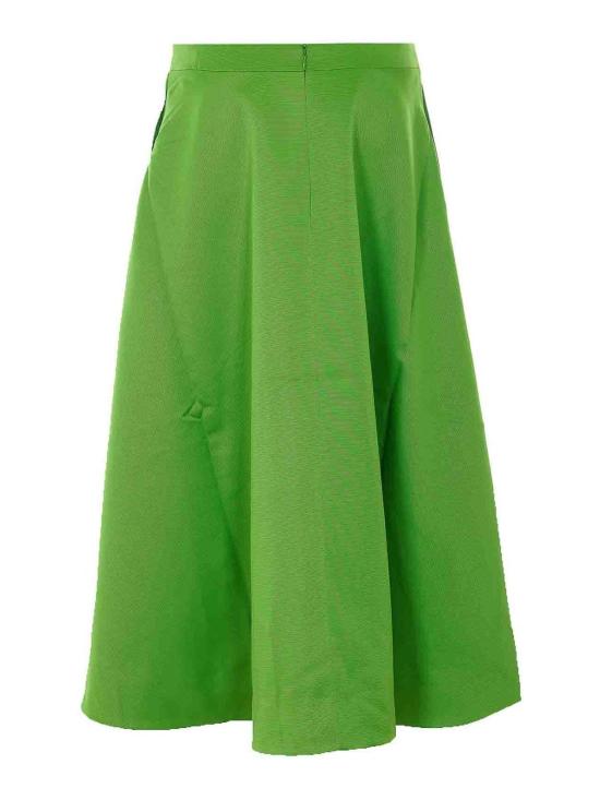 26SS 에센셜앤트워프 롱 스커트 JULIOSG23 Green - ESSENTIEL ANTWERP