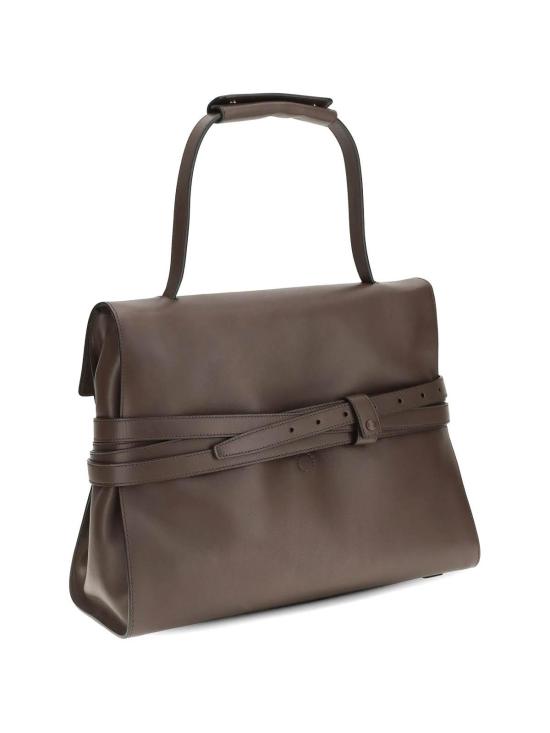 26SS 모스키노 토트백 MC4162PP1OOA0301 Dark Brown - MOSCHINO