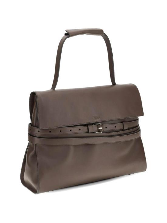 26SS 모스키노 토트백 MC4162PP1OOA0301 Dark Brown - MOSCHINO