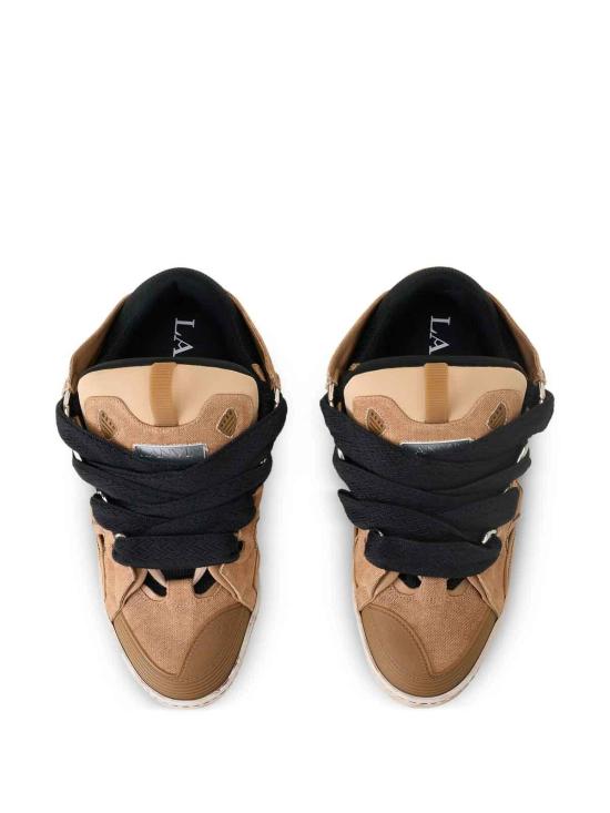 26SS 랑방 스니커즈 FUSKDK12CANVP2666S3 Camel - LANVIN