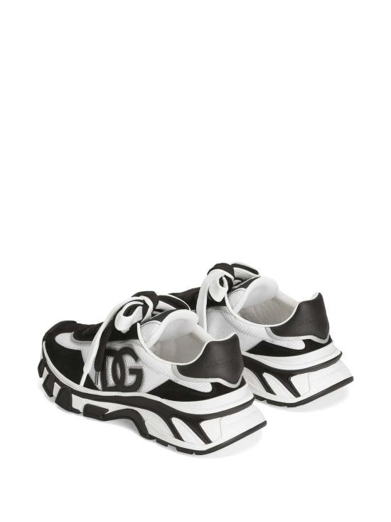 26SS 돌체앤가바나 DG 컨트리 로드 나일론 앤 레더 스니커즈 CS2403A02088B926 White - DOLCE & GABBANA