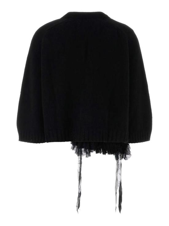 25FW 알베르타 페레티 가디건 092251010555 Black - ALBERTA FERRETTI