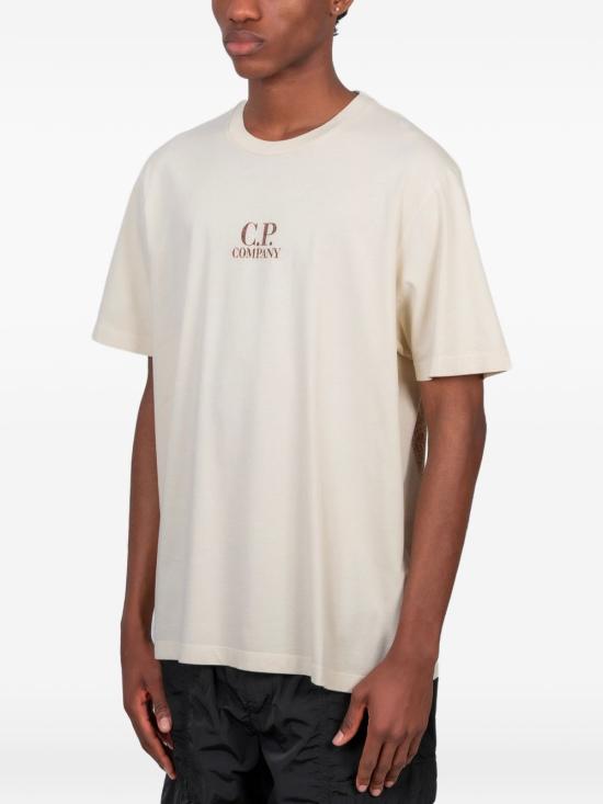 26SS 씨피 컴퍼니 반팔 티셔츠 20CMTS291A 005431G 114 FROZEN DEW DOM - C.P. COMPANY