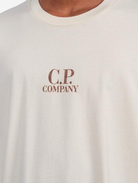 26SS 씨피 컴퍼니 반팔 티셔츠 20CMTS291A 005431G 114 FROZEN DEW DOM - C.P. COMPANY