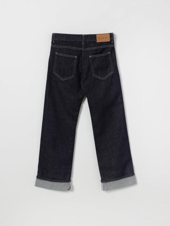 26SS [키즈] 마르니 진 M01706M00WH 0M01 Blue - MARNI