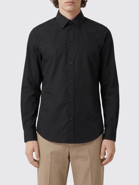 26SS 버버리 코튼 셔츠 8091925 Black