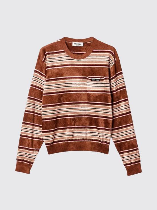 26SS 미우미우 스웨터 MML03S185M F0005 Brown