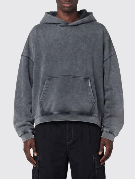 26SS 리프레젠트 후드 티셔츠 INM413 47 Grey