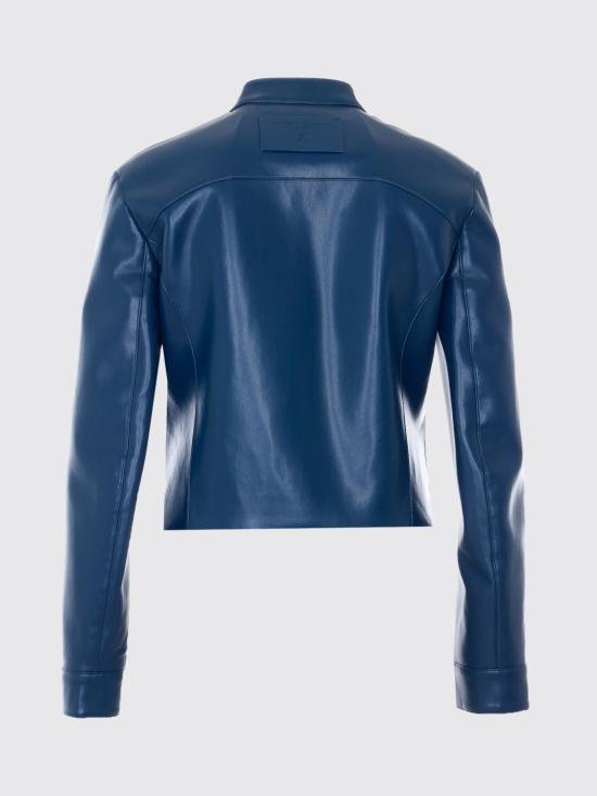 26SS 파트리지아페페 가죽 자켓 8O0223E005 CA97 Blue - PATRIZIA PEPE