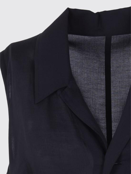 26SS 와이즈 요지 야마모토 롱 원피스 YKD05200 3 Black - Y’S YOHJI YAMAMOTO