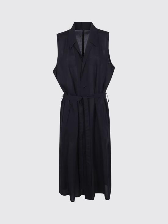 26SS 와이즈 요지 야마모토 롱 원피스 YKD05200 3 Black - Y’S YOHJI YAMAMOTO