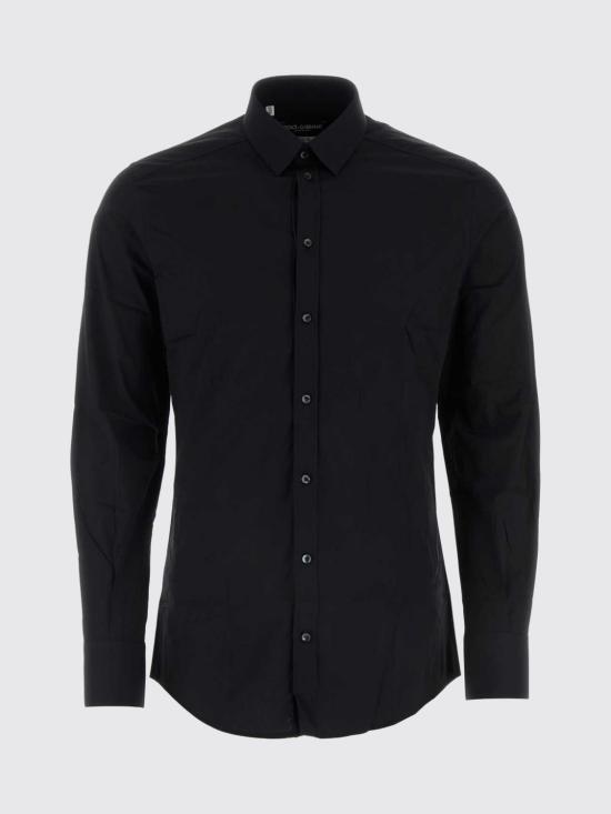 26SS 돌체앤가바나 긴팔 셔츠 G5EJ0TGG826 N0000 Black - DOLCE & GABBANA