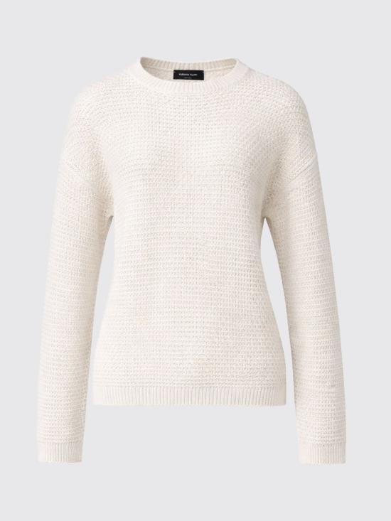 26SS 파비아나 필리피 스웨터 MAD276F534M120 VR1 White - FABIANA FILIPPI
