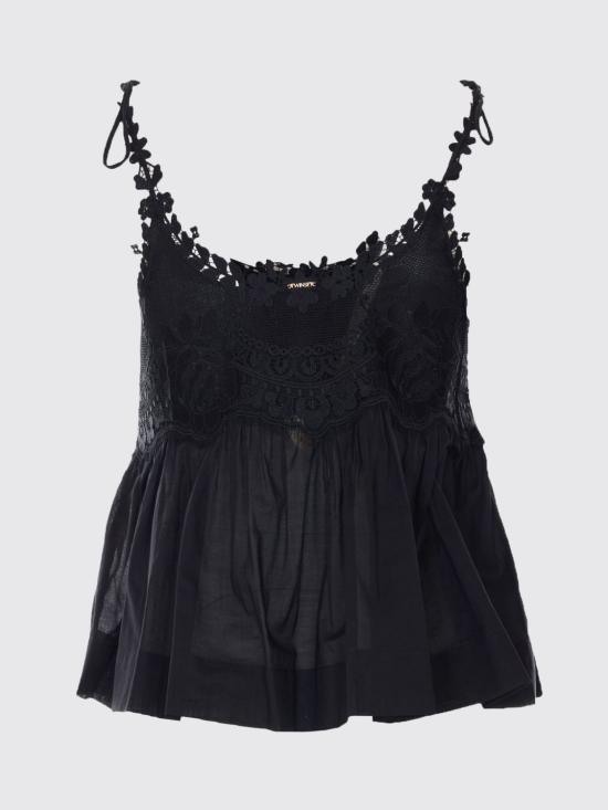 26SS 트윈셋 민소매 티셔츠 261TT2141 00006 Black - TWINSET