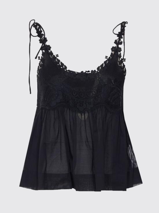 26SS 트윈셋 민소매 티셔츠 261TT2141 00006 Black - TWINSET