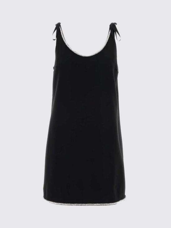 26SS 프라다 미디 원피스 P3R20RSOOO155L F0002 Black