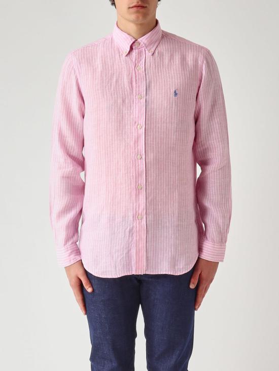 26SS 폴로 랄프로렌 긴팔 셔츠 710B15594 008 Pink