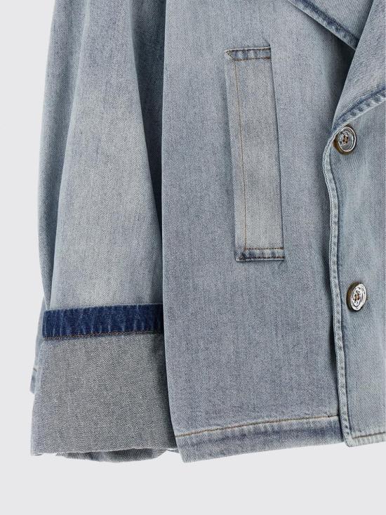 26SS MM6 메종마르지엘라 데님 자켓 S52AM0357M30055 962 Blue - MM6 MAISON MARGIELA