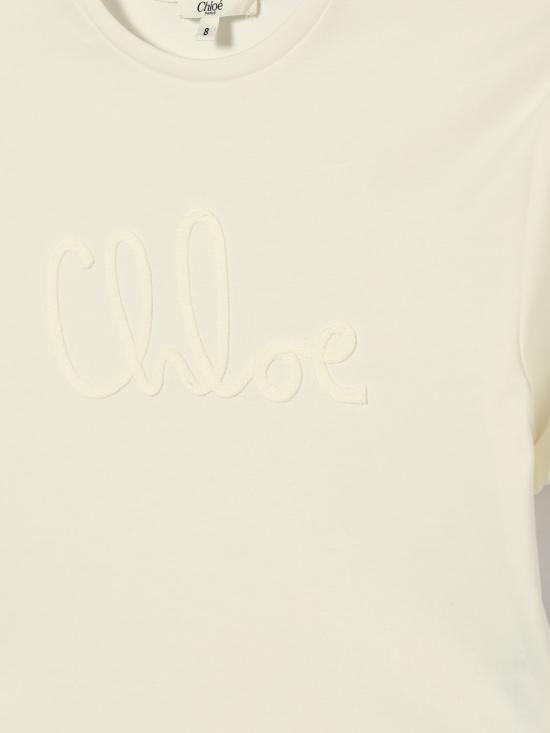 26SS [키즈] 끌로에 티셔츠 C20858 117 White - CHLOE
