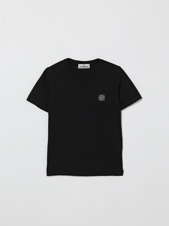 26SS [키즈] 스톤 아일랜드 티셔츠 2100002S0047 V0029 Black