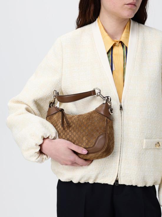 26SS 구찌 숄더백 855252AAEE7 2118 Brown - GUCCI