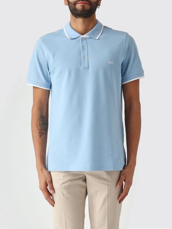 26SS 페이 폴로 티셔츠 NPMB252140STDWB201 U600 Sky Blue