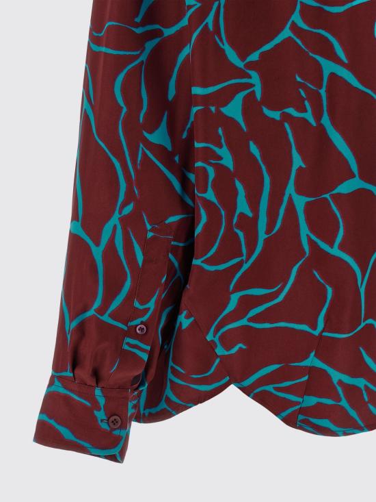 26SS 드리스 반 노튼 셔츠 2611307003244 358 Burgundy - DRIES VAN NOTEN