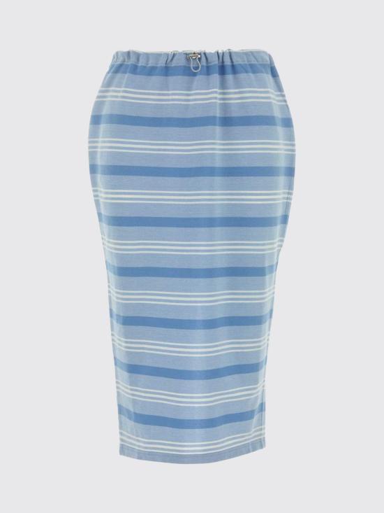 26SS 프라다 미디 스커트 31147SOOO188Q F0076 Sky Blue