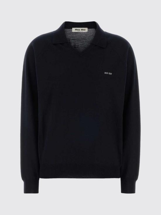 26SS 미우미우 스웨터 MML05JSOOO16WJ F0H9Q Blue