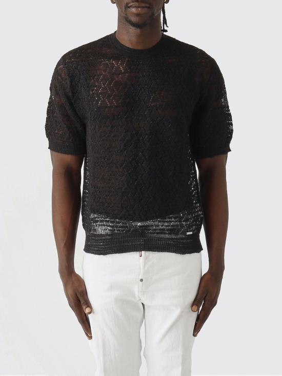 26SS 디스퀘어드2 스웨터 S74HA1630D13204 900 Black