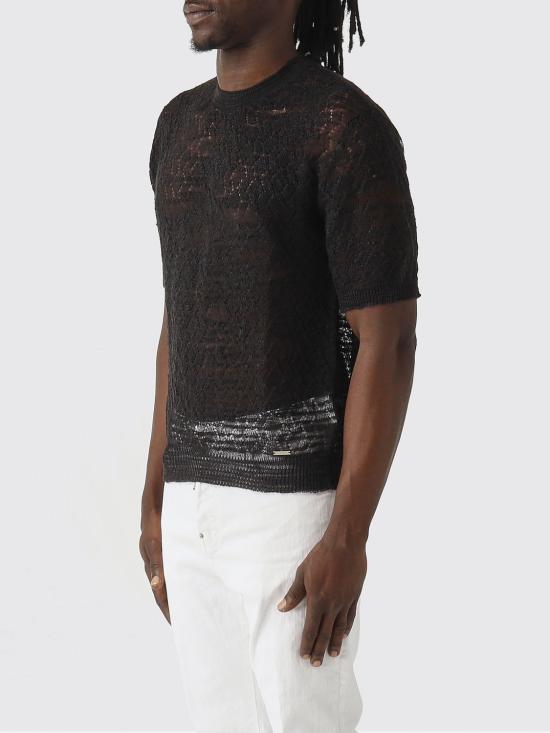 26SS 디스퀘어드2 스웨터 S74HA1630D13204 900 Black - DSQUARED2
