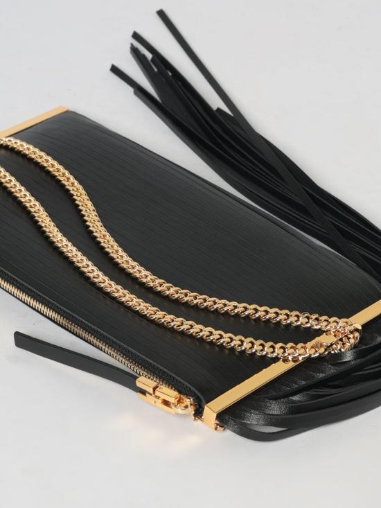 26SS 엘리자베타프랜치 클러치/파우치 BS05N62E2 110 Black - ELISABETTA FRANCHI