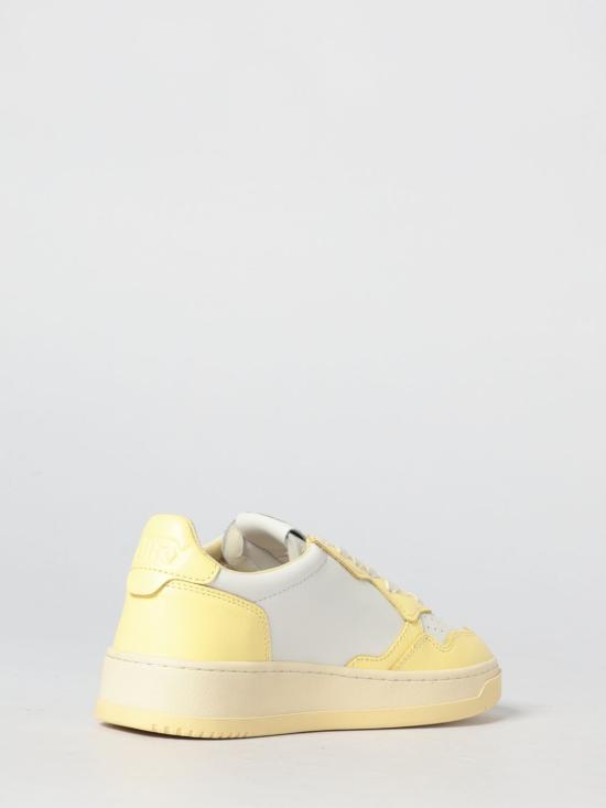 26SS 오트리 메달리스트 로우 레더 스니커즈 AULWWB63 Yellow - AUTRY