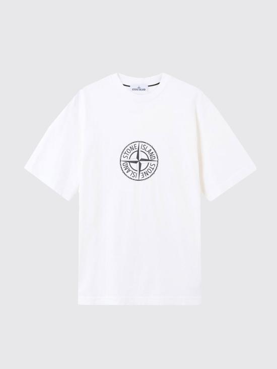 26SS 스톤 아일랜드 반팔 티셔츠 2100001S0362 V0001 White - STONE ISLAND