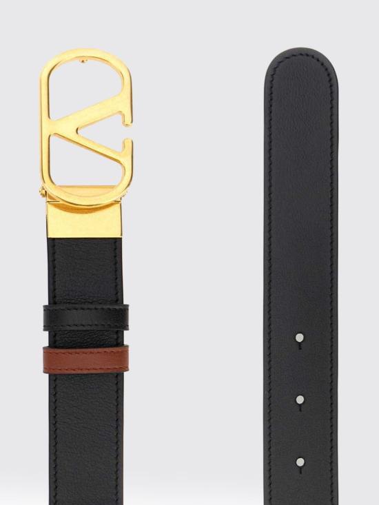 26SS 발렌티노 가라바니 가죽 벨트 8Y2T0SQ3IYR DRN Black - VALENTINO GARAVANI