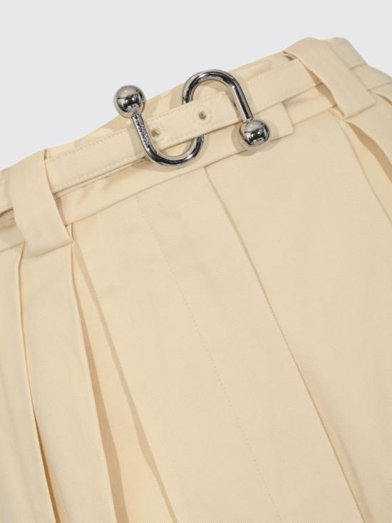 26SS 스포트막스 스트레이트 팬츠 2612131072600 001 Yellow - SPORTMAX