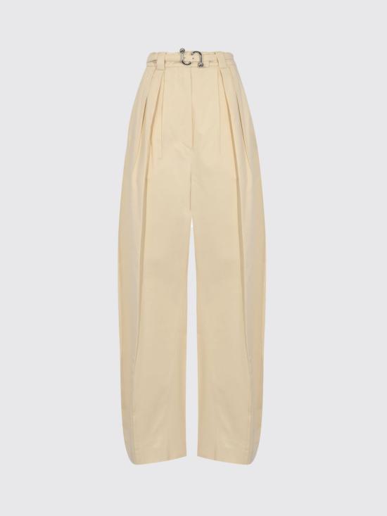 26SS 스포트막스 스트레이트 팬츠 2612131072600 001 Yellow - SPORTMAX